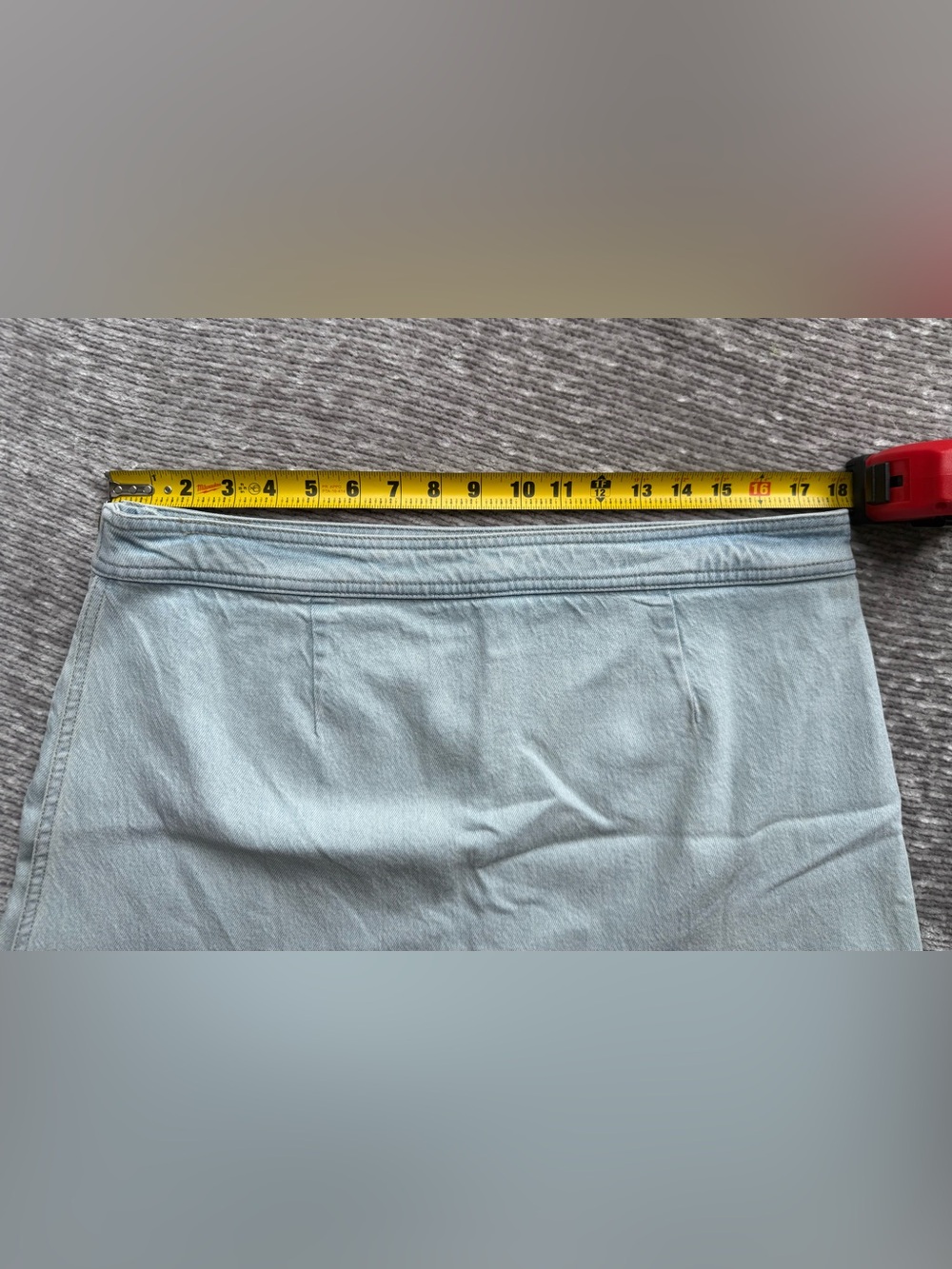 J.crew Women’s Denim skort Montauk Wash Size 14 - Picture 10 of 12